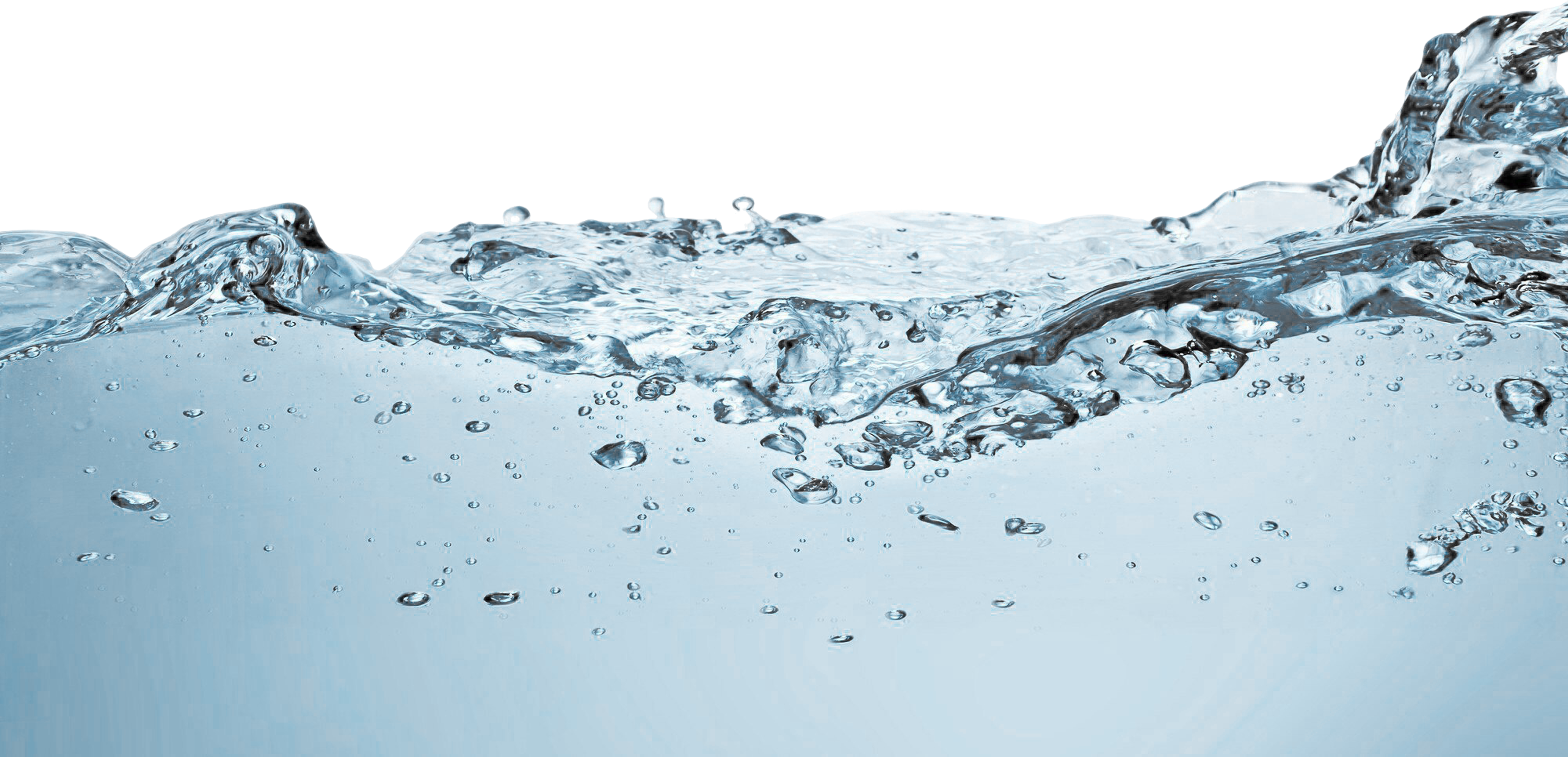 Splashing Water Footer Image